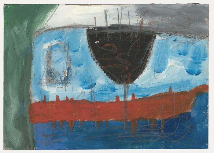 Onslow Sykes (1953-2017) - Newlyn School Mixed Media, Orange Harbour