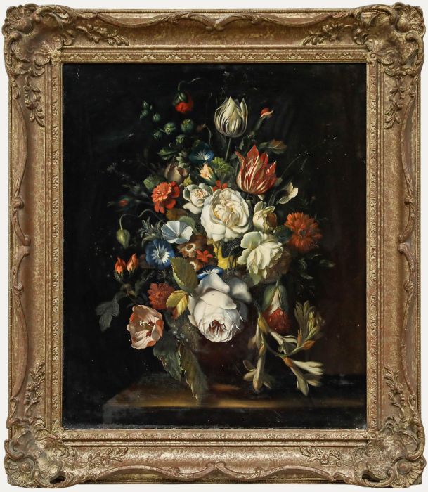 Early 20th Century Oil - Still Life of Mixed Flowers