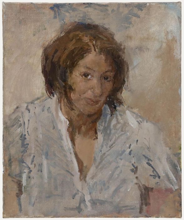 Attrib. Tom Coates RBA (1941-2023) - Contemporary Oil, Portrait of a Woman