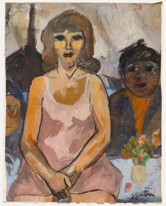 Georges Joubin (1888-1983) - Mid 20th Century Oil, La Jeune Ballerine