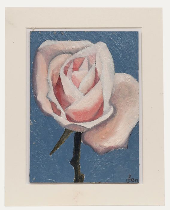 Ben Carrivick - Contemporary Oil, Pink Rose