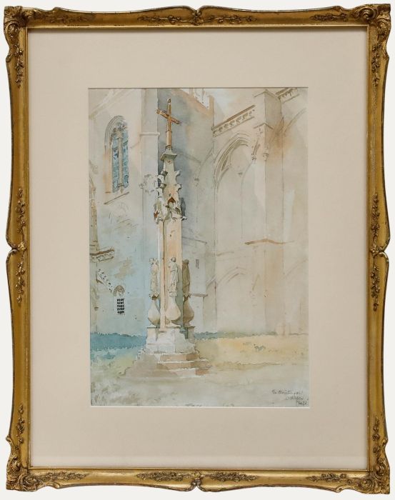 Early 20th Century Watercolour - The Cloister