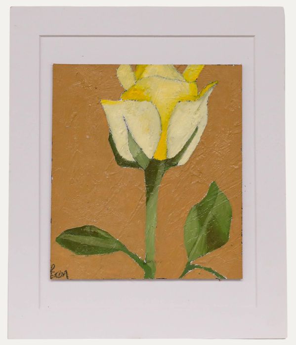 Ben Carrivick - Contemporary Oil, Yellow Rose