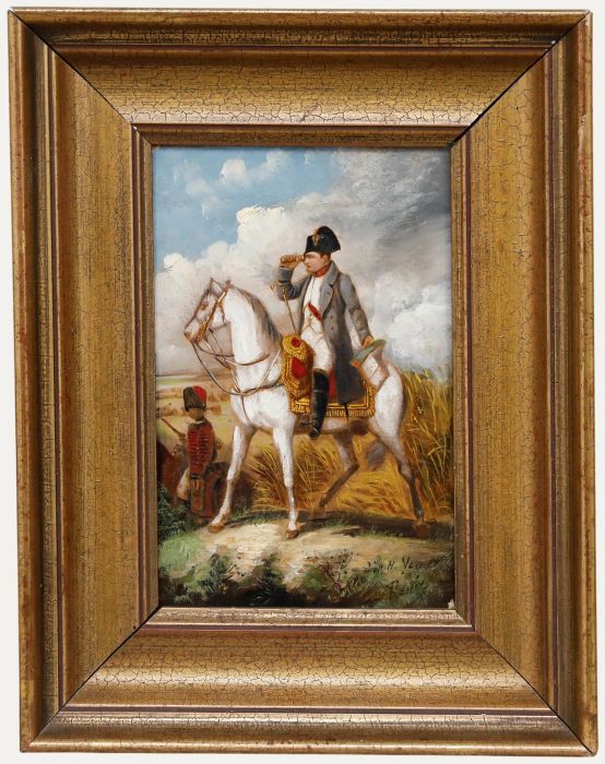 After Horace Vernet (1789-1863) - Early 20th Century Oil, The Battle of Wagram