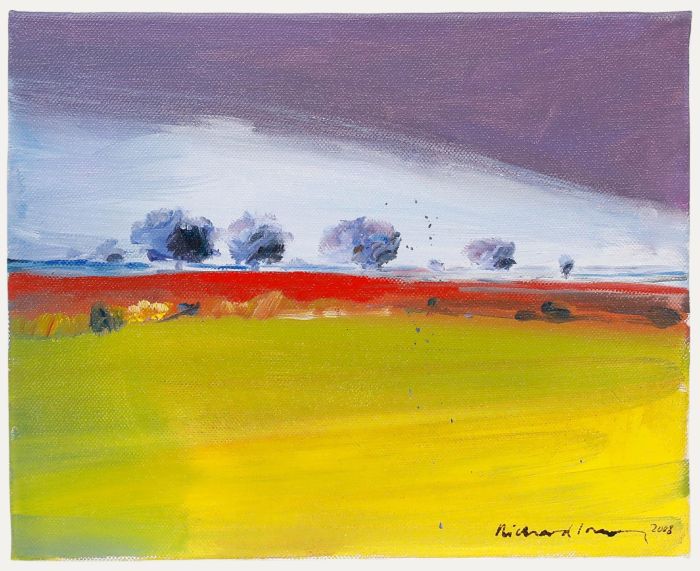 Richard J.S. Young - 2008 Oil, Indian Landscape