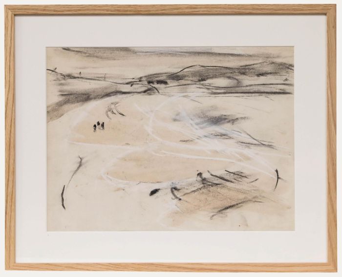 Dick Gilbert (1935-2008) - Contemporary Mixed Media, Wet Sands