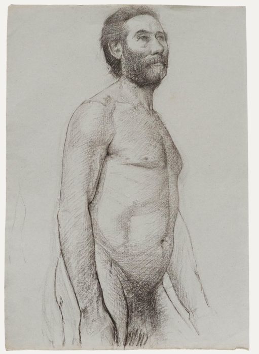 Early 20th Century Graphite Drawing - Life Study