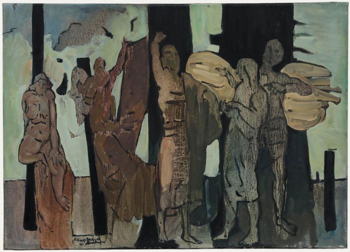 Petros Koufovassilis (b.1949) - 20th Century Oil, Theatre II