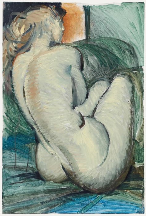 Contemporary Oil - Seated Nude
