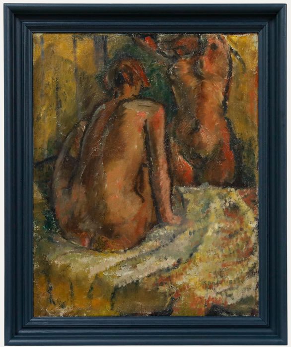 Betty Battiscombe (1916-2002) - Mid 20th Century Oil, Life Study