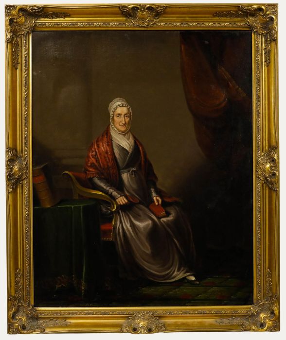 Early 19th Century Oil - Portrait of Elizabeth Skilbeck