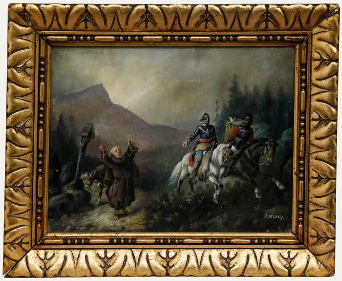 After Meno Mühlig (1823-1873) - Late 19th Century Oil, Lenny at the Pass