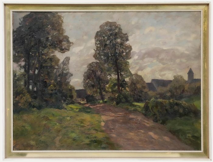 Mid 20th Century Oil - Country Trail