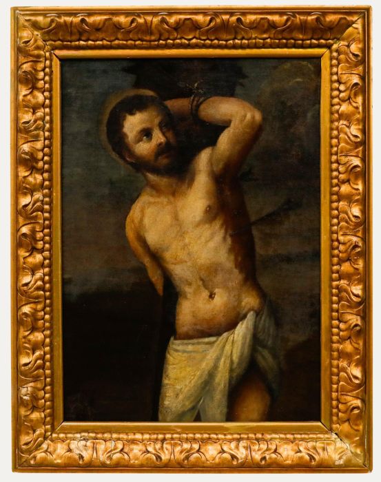 Circle of Johann Heinrich Roos (1631-1685) - 17th Century Oil, Saint Sebastian