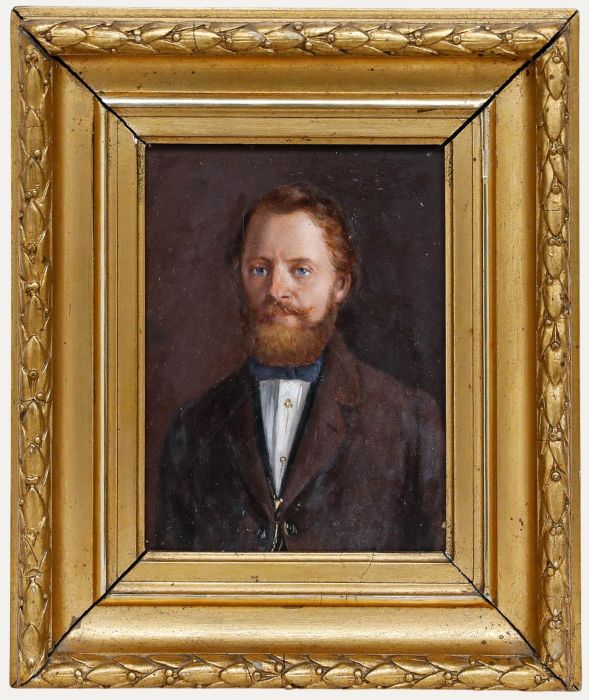 The Franquet Portraits - 19th Century Oil, Friedrich von Franquet II