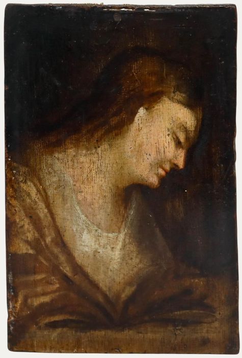 18th Century Oil - Portrait of Mary Magdalene