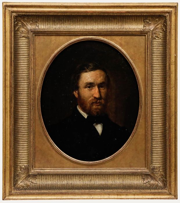 Framed 19th Century Oil - Portrait of a Gentleman
