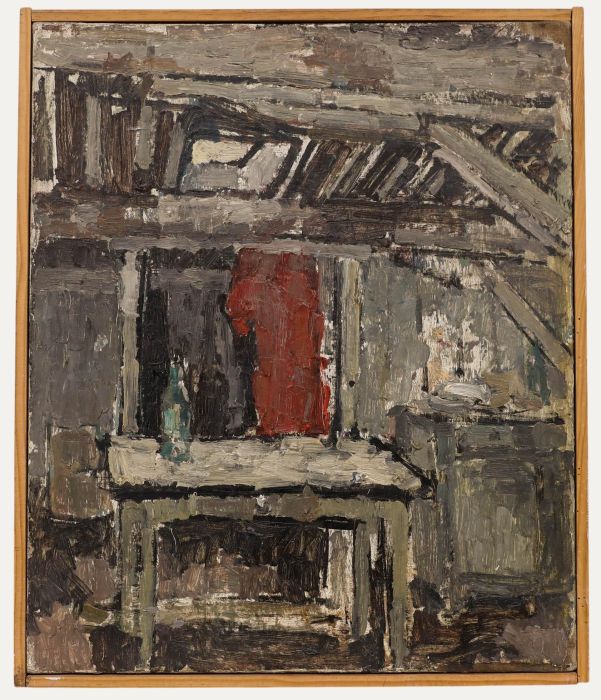 Camden Town School Mid 20th Century Oil - Loft Study