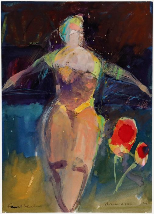 Richard J.S. Young - 2009 Mixed Media, Faint-hearted