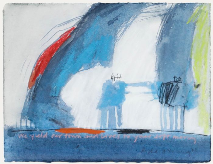 Richard J.S. Young - Mixed Media, We Yield Our Town and Lives to Your Soft Mercy