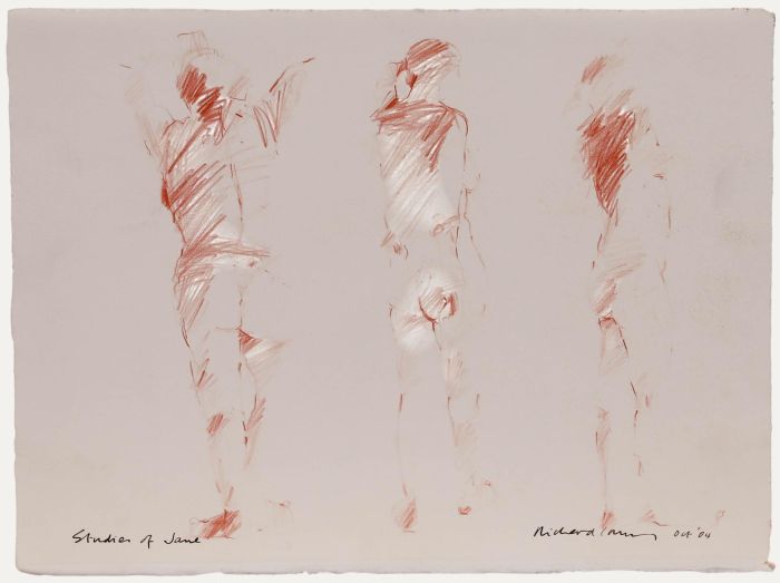 Richard J.S. Young - 2004 Coloured Pencil, Studies of Jane