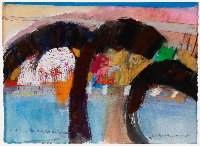 Richard J.S. Young - 2021 Mixed Media, And in Our Faults by Lies We Flatter’d Be
