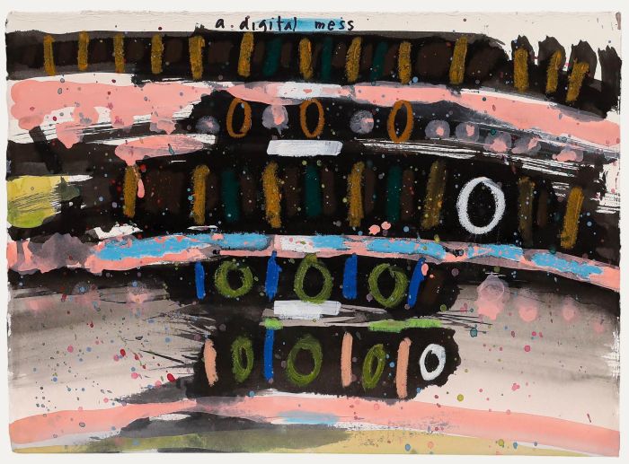 Richard J.S. Young - Contemporary Mixed Media, A Digital Mess