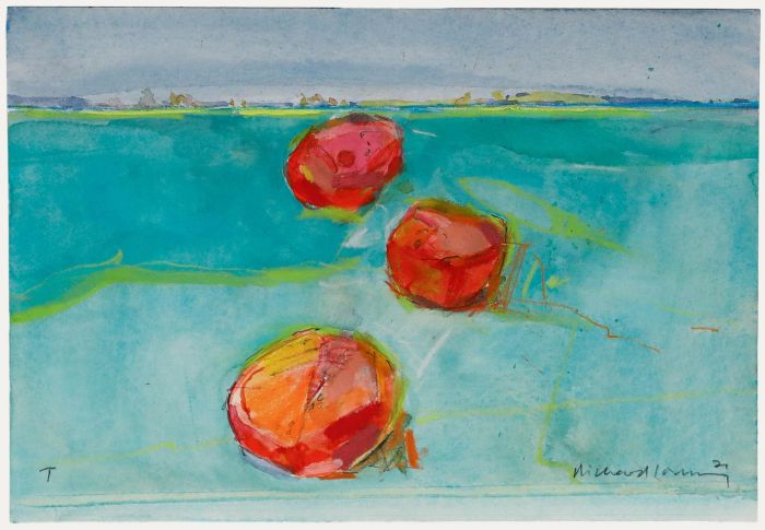Richard J.S. Young - 2021 Mixed Media, Floating