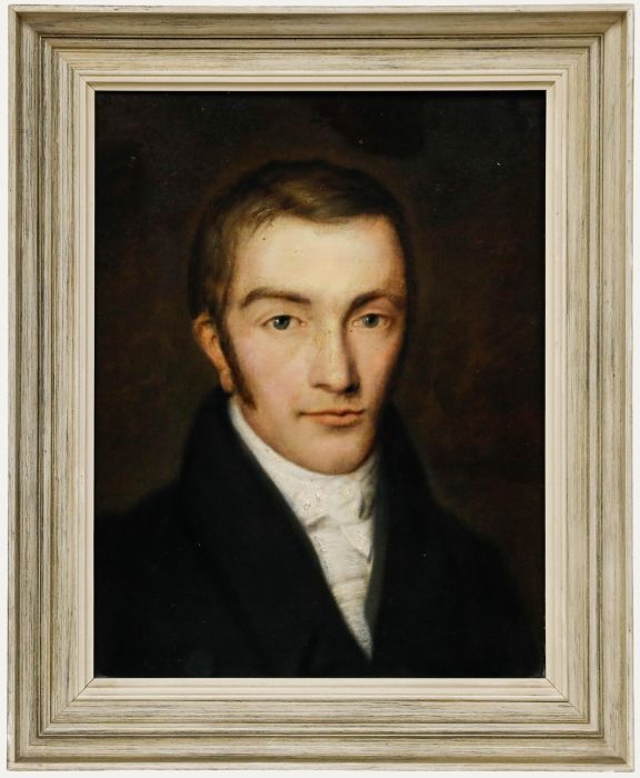 Framed 19th Century Oil - Portrait of a Gentleman