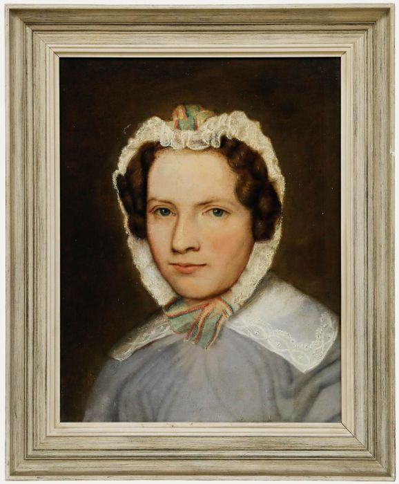 Framed 19th Century Oil - Portrait of a Lady