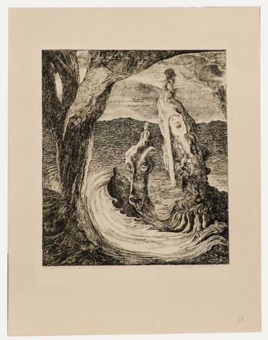 Willem Retera (1890-1955) - Mid 20th Century Etching, Ancestor Images