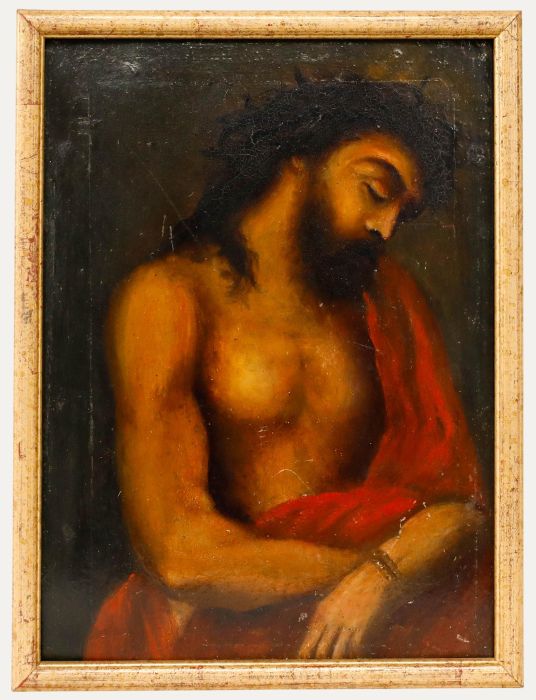 After Titian (1490-1576) - Framed 19th Century Oil, Ecce Homo