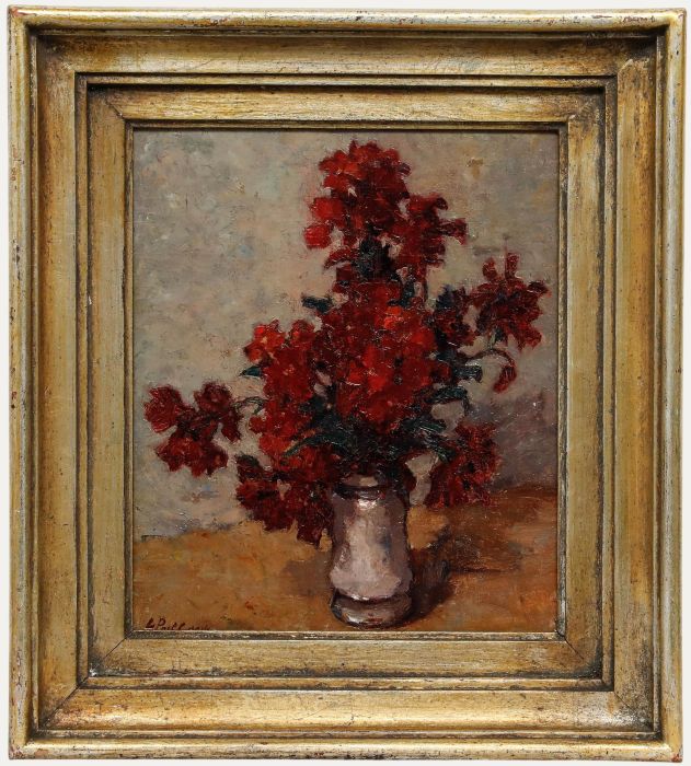 Gerard Post Greve - Mid 20th Century Oil, Still Life of Wallflowers