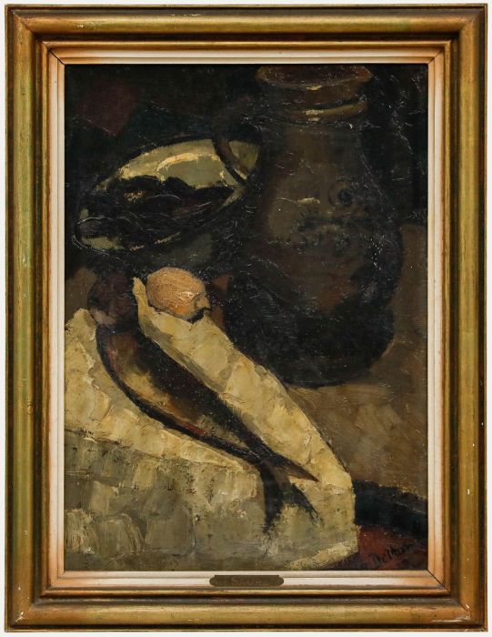 De Vriendt - Framed 1923 Oil, Le Sauret