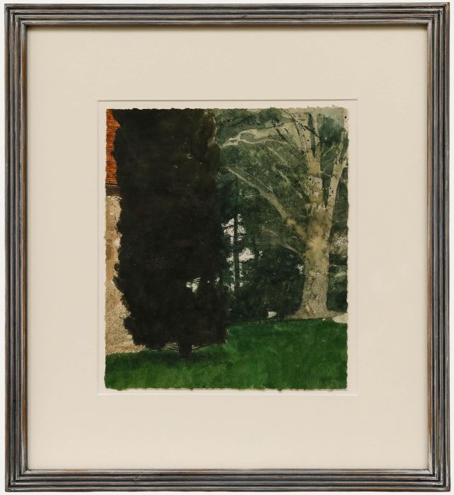 Roger Coleman - 1976 Watercolour, The Garden