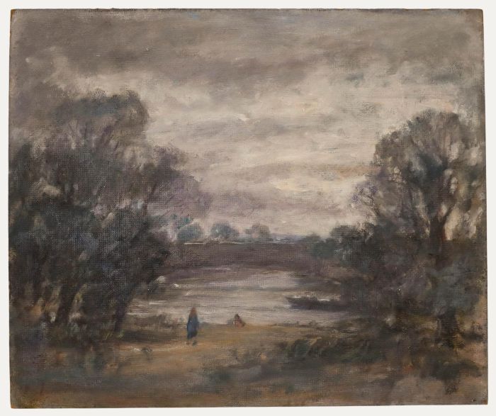 George Weissbort (1928-2013) - 20th Century Oil, A Trip to the Lake