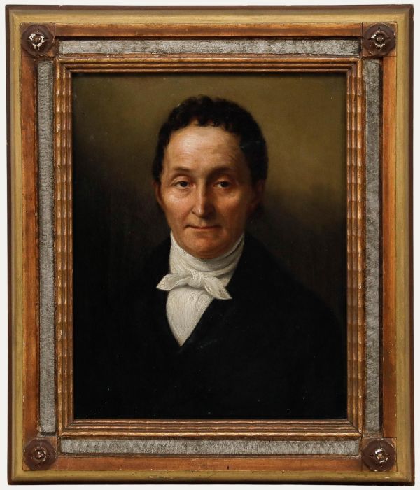 Framed 19th Century Oil - Portrait of a Gentleman