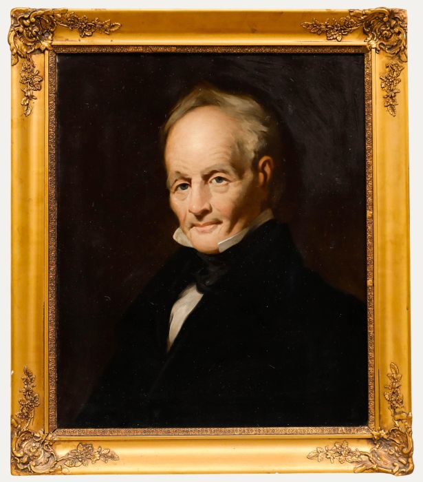 Attrib. Robert Innes (1806-1881) - Oil, Portrait of Captain Simon Fraser