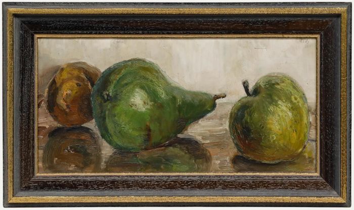 Hans Beckers (1898-1951) - Early 20th Century Oil, Still Life with Pears