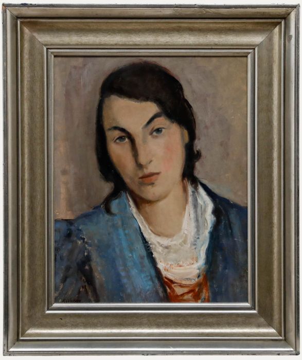 Rudolf Weber (1912-1995) - 20th Century Oil, Quiet Reflection