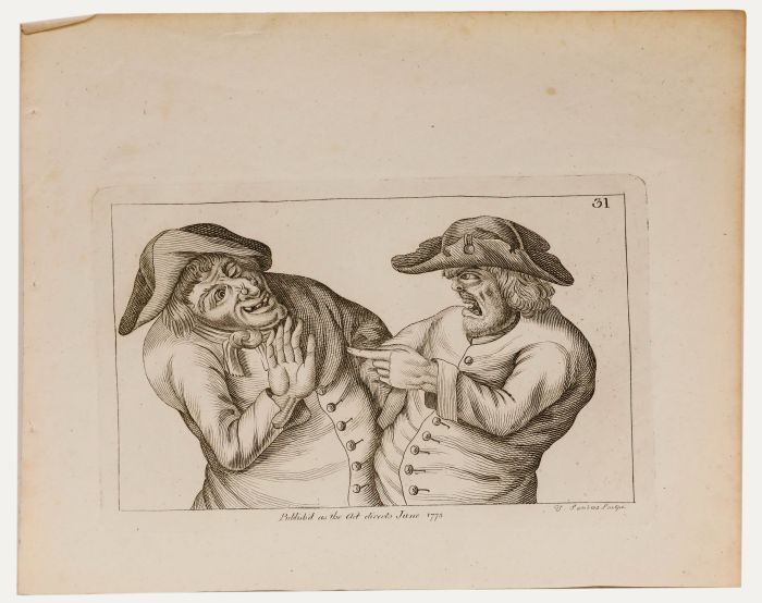 Thomas Sanders after John Collier (1708-1786) - 18th Century Engraving, Pointing