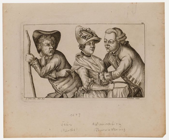 Thomas Sanders after John Collier (1708-1786) -18th Century Engraving, Seduction