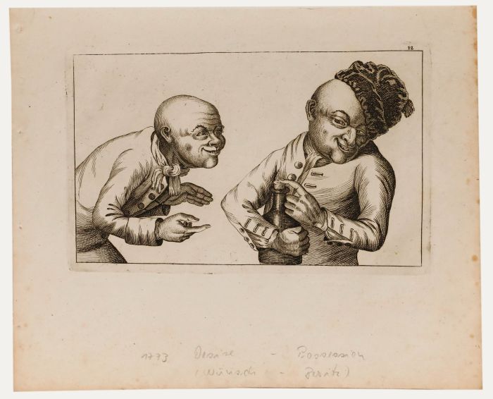 Thomas Sanders after John Collier (1708-1786) - 18th Century Engraving, Desire