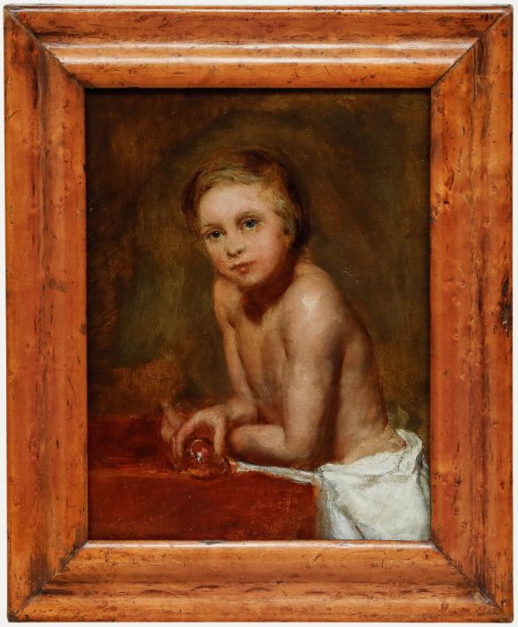 19th Century Oil - Portrait of a Boy