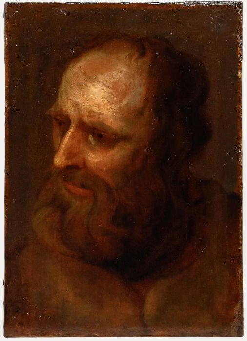 Flemish School 17th Century Oil - Paul the Apostle