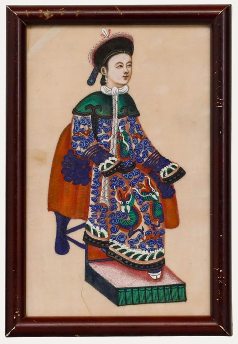19th Century Gouache - A Lady of Importance