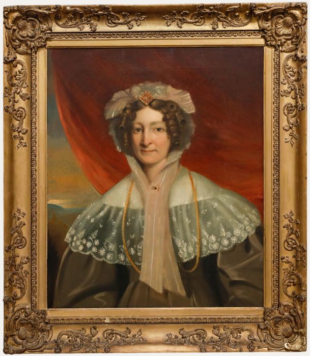English School Victorian Oil - Portrait of a Lady