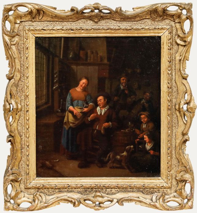 Gillis De Winter (c.1650-1720) - Dutch School 17th Century Oil, Good Times