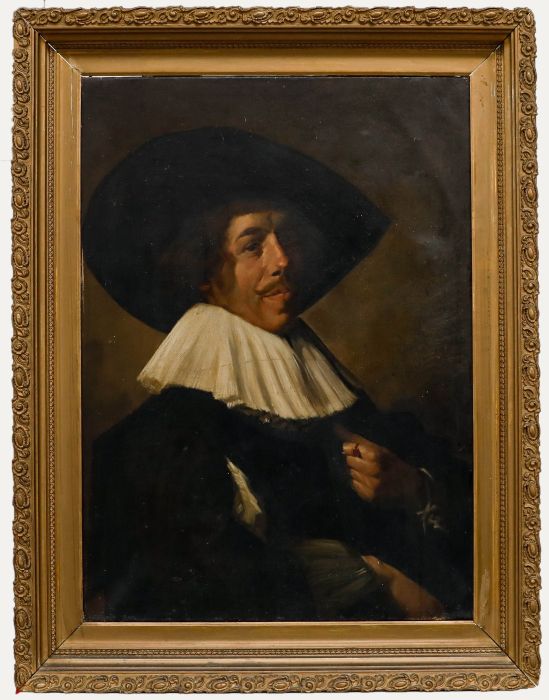 Frans Hals - 19th Century Oil, Portrait of Jan Miense Molenaer