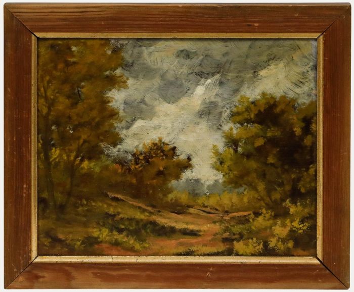 Early 20th Century Oil - En Plein Air